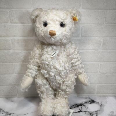 Plush Toy Steiff Sugar White Teddy Bear Made in Germany | eBay