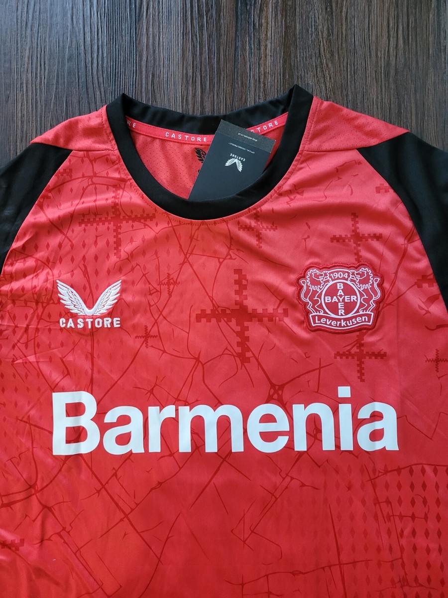 ウェア Bayer 04 Leverkusen WIRTZ 27 2022-23 Bayer Leverkusen Player Issue Pro Home Shirt Wirtz