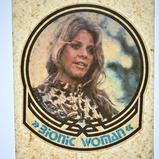 Vintage 1970s Heat Transfer  Bionic Woman  NOS Iron-On T-Shirt Graphic