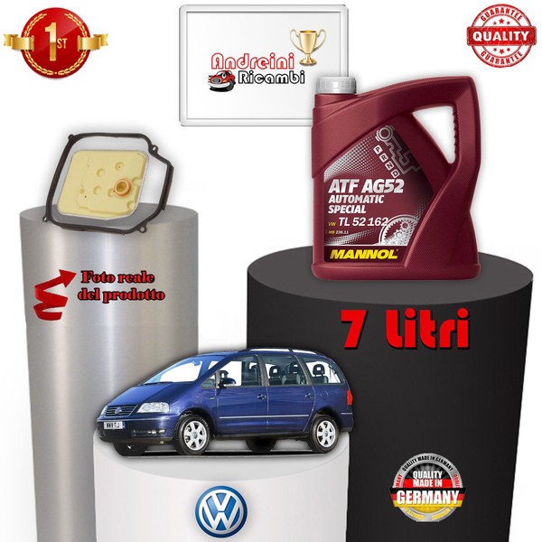 Set Filter Austausch Automatisch Und ÖL VW Sharan 2.0 Tdi 103KW 2007-> 2010 1056-image