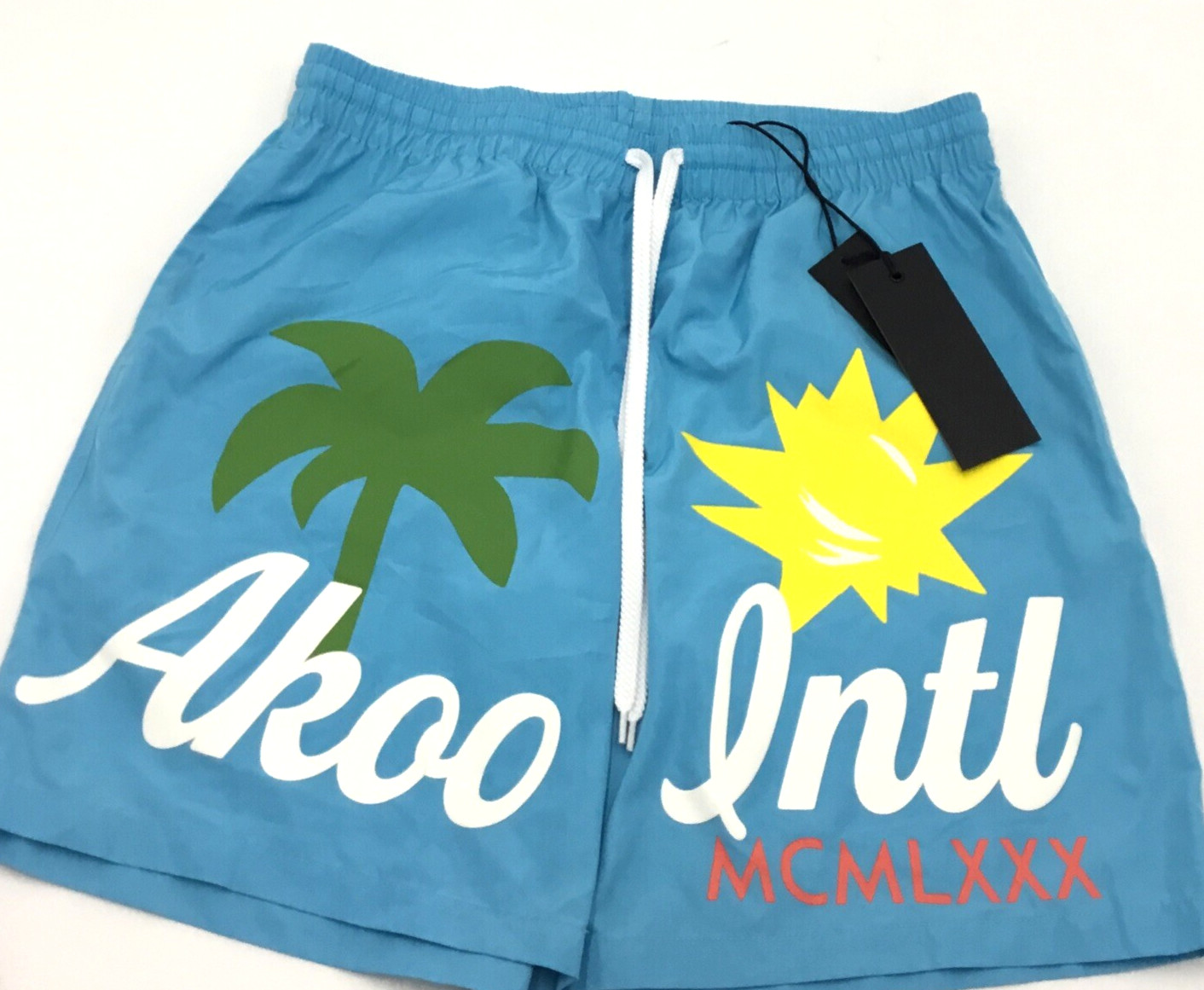 Шорты AKOO Mens Voyage Short, Голубой Грот, Большой внутренний шов X 8