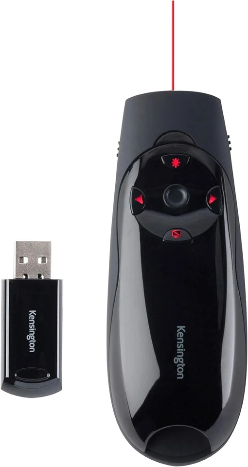 Kensington Wireless Presenter Expert con control de cursor, joystick retroiluminado Foto 3 de 4