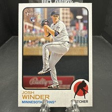 2022 Topps Heritage High Number Josh Winder #621 Rookie RC Minnesota Twins