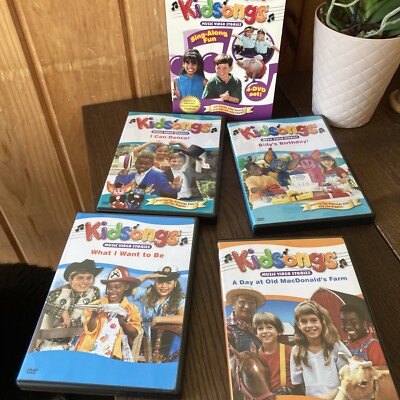 Kidsongs - Sing-Along Fun Box Set (DVD, 2003, 4-Disc Set