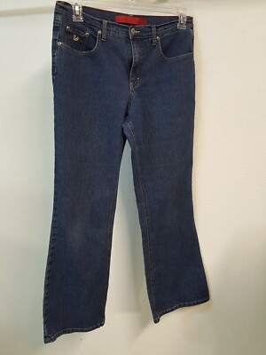 Jeans Gloria Vanderbilt Giselle A - Taille 12 Petite, Couleur Noir Grisé