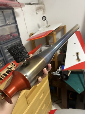 Pulse Jet Engine Model - Metal Airplane Engine With Electronic Ignition For Science Education