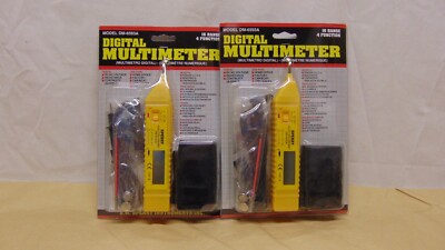 2 Sperry DM-6593A Digital Multimeter