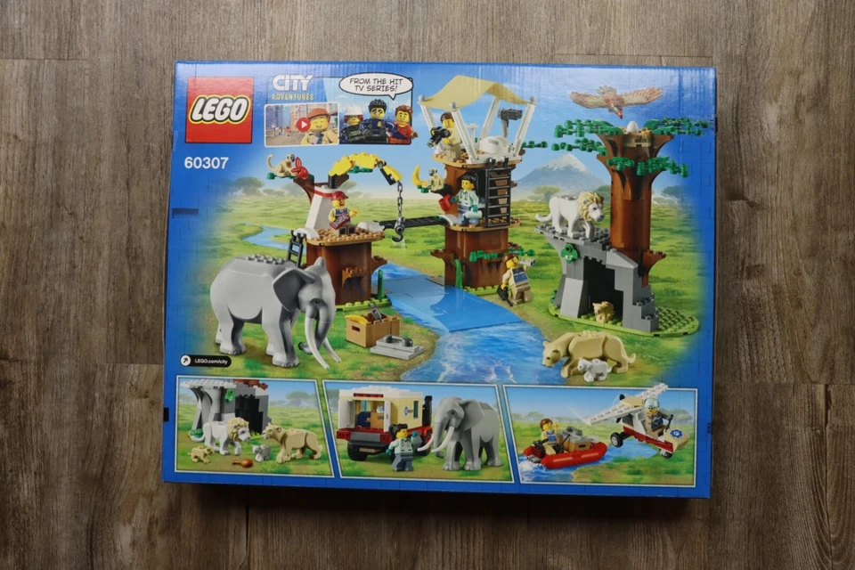 LEGO® City 60307 лагерь спасения дикой природы совершенно новый! Белый лев слон детеныш стервятника - Изображение 4 из 4