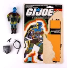1989 Vintage G.I. Joe Barbecue Action Figure & Cardback by Hasbro
