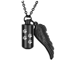 Pet Ashes Cremation Keepsake Fillable Jewelry Urn Necklace