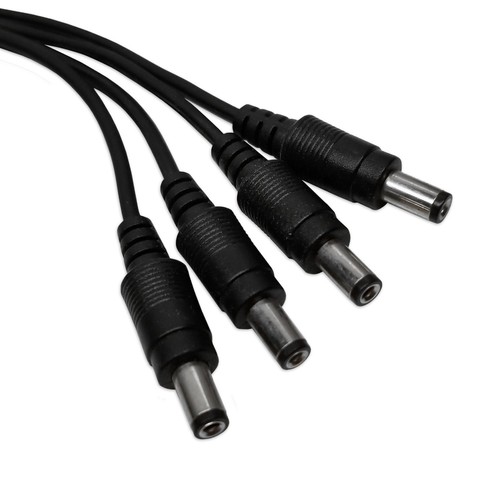 2 Pack - 4 Way Channel DC Power Splitter Adapter Cable for CCTV Security Camera - Picture 7 of 9