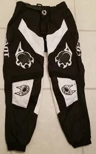 Ocelot Racing Motorcross Pants Waist 28 Black White Off-Road ATV Gear 