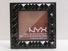 NYX Cheek Contour Duo Palette color CHCD06 Ginger & Pepper Full Size Brand New