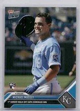 🟦 MICHAEL MASSEY Rookie Card 2023 Topps Now #354 BLUE Parallel 47/49 Royals 📈
