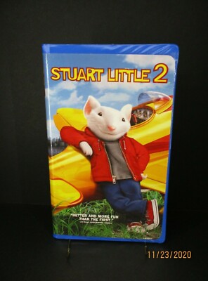 Stuart Little 2 (VHS, 2002, Clamshell) Michael J. Fox, Geena Davis, Hugh Laurie