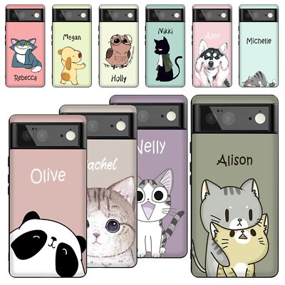 Cartoon Animal Personalized Phone Case Cover For Google Pixel