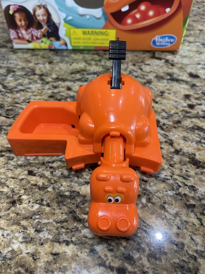 Hungry Hungry Hippo Game Orange HIPPO Potamus Pieza de repuesto Foto 2 de 3