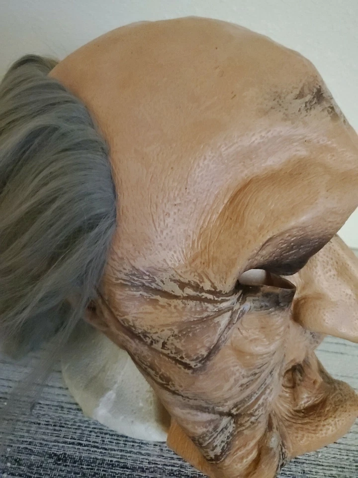 Grandpa Old Man Latex halloween bald long haired Mario Chiodo Seasonal Visions - Image 2 of 4