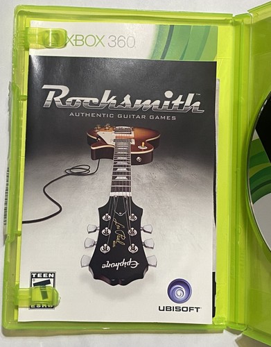 ⭐️⭐️Rocksmith Microsoft Xbox 360 Music Video Game Tested & Complete - - Picture 3 of 11