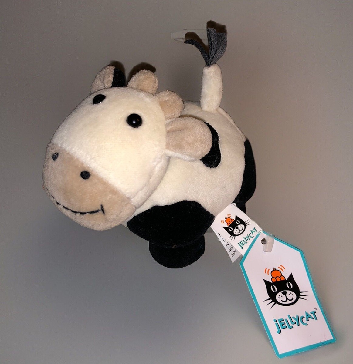 Jellycat “I am Crazy Cow” Very Rare Small Soft Toy With Original