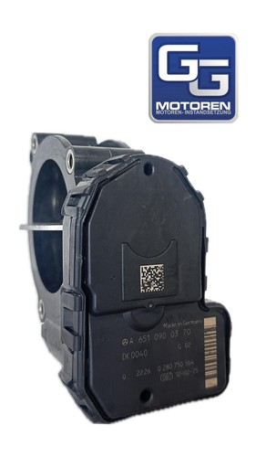 Original Drosselklappenstutzen für Mercedes Benz 2,1 1,8 A6510900370 - Afbeelding 2 van 4