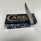 CASE XX #50726 BLUE CRACKLE SMOOTH SLIMLINE TRAPPER SS  — photo 1