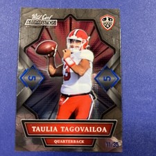 2021 Wild Card Alumination 5 Stripe Taulia Tagovailoa 11 /35