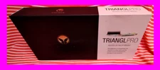 Calista TrianglPRO Heated Hair Detailer Brush Straightener Lift Volume PINK
