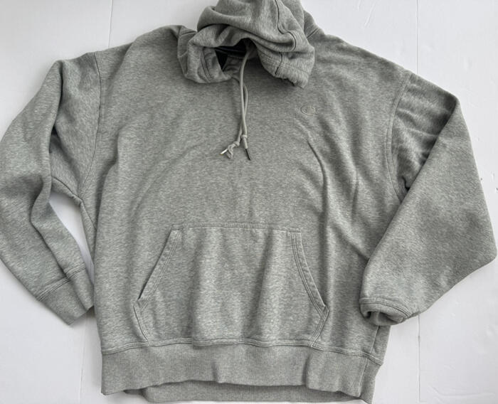 CHAMPION Mens XL Hoodie Light Gray Embroidered C Logo GUC | eBay