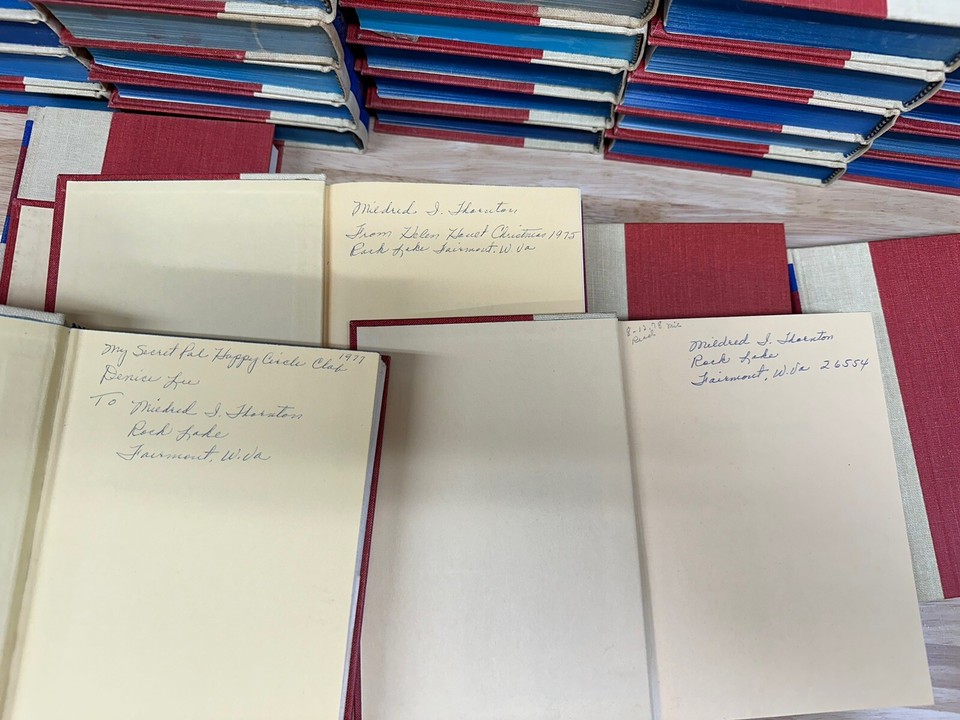 Lot of 52 ZANE GREY Western Books Novels Black's Readers Hardcover Set