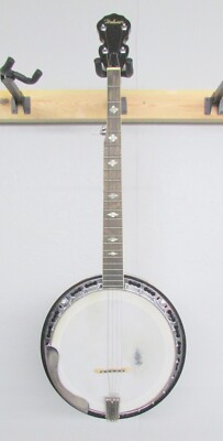 Hohner Galveston Remo Weather King 5 String Banjo WITH CASE MOP
