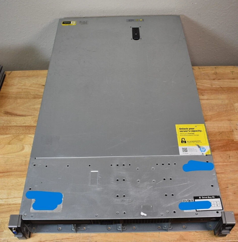 HP DL380P GEN 8 Server 2x E5-2609 v2 @ 2.50GHz 192GB 16x12 RAM NO HD 2xPSU P420I - Image 4 of 4