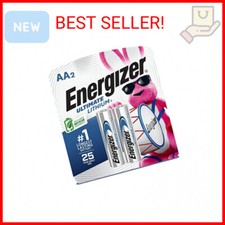 Energizer AA Lithium Batteries, World's Longest Lasting Double A Battery, Ultima