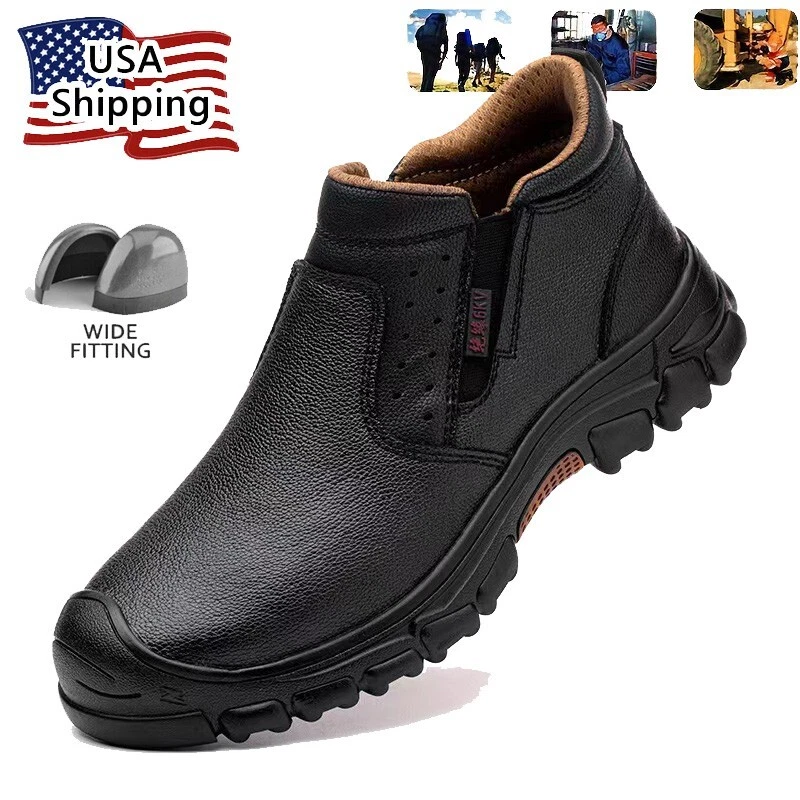 Work Boots Composite Toe Safety Shoes Indestructible Non Slip Mens Waterproof US