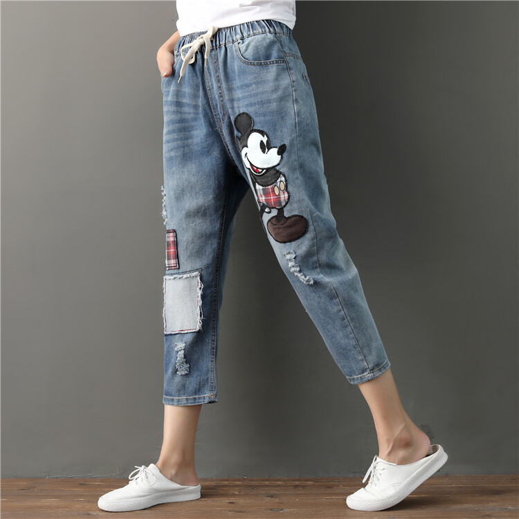 Купить Jeans Women Mickey Mouse 