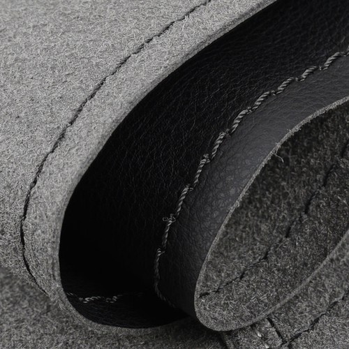 Schwarz Lenkrad Lenkradbezug Leder Trim Fit Für Renault Clio 3 RS 2005 - 2013 - Picture 4 of 8