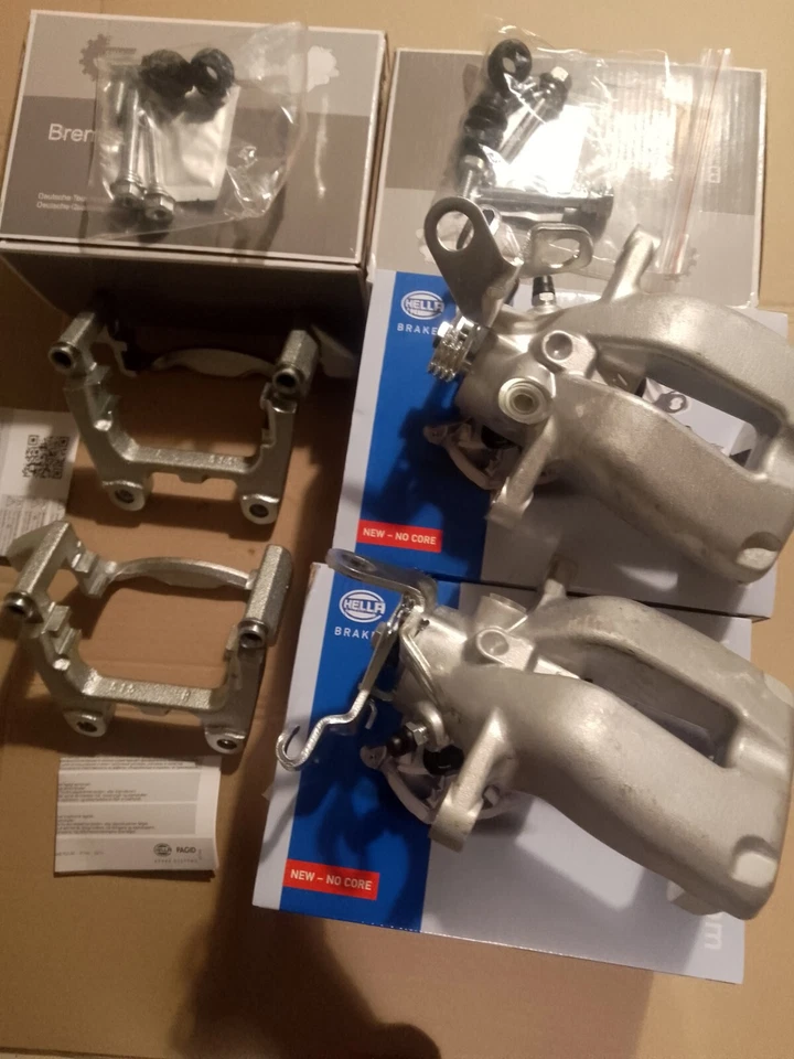 Pinzas y soportes de freno trasero seat leon cupra k1 para discos de 310 mm izquierda + derecha Foto 2 de 4