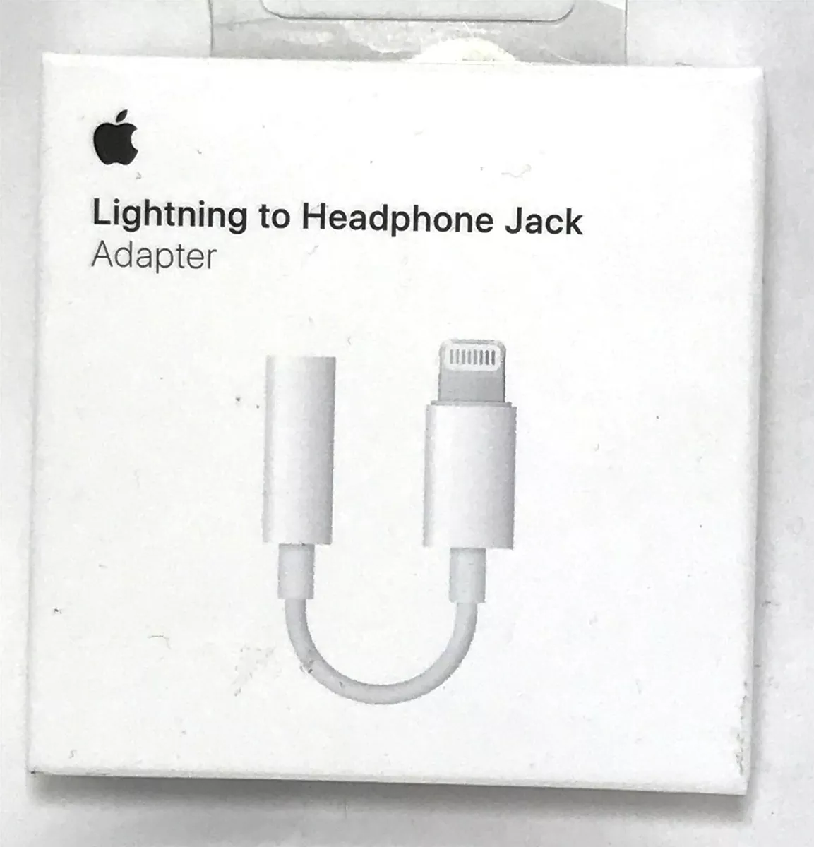 Apple Lightning to 3.5 mm Headphone Jack Adapter - White - MMX62AM