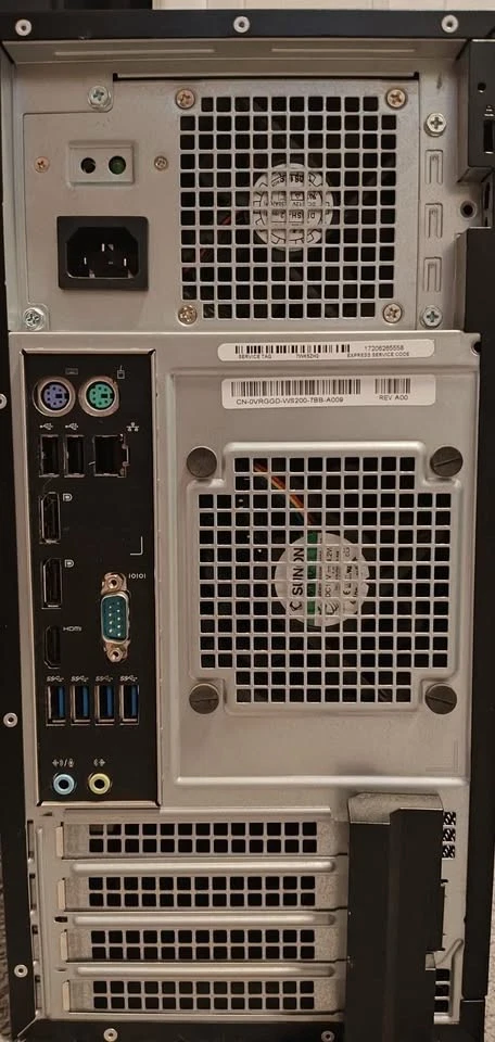 Dell PowerEdge T30 Tower PC Intel Pentium G4400 3.30 GHz 4GB RAM 2.7TB - Image 2 of 4