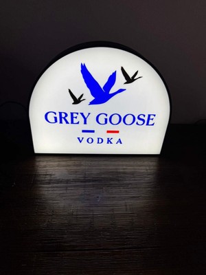 Grey Goose - LED Light Up Wall Art / Sign