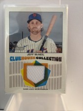 2026 Topps Heritage - Clubhouse Collection Relics Jeff McNeil - Mets A’s 