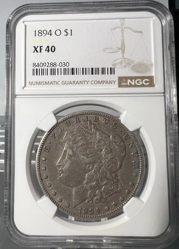 1894-O Morgan Dollar NGC XF 40.