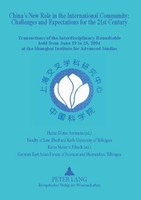 China's New Role In The International Community - Challenges And Expectations Fo