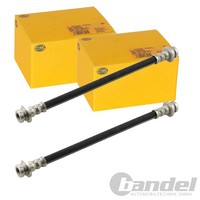 2X Hella Bremsschlauch BremsschlÄUche Hinten Passend FüR Chevrolet Matiz Spark D