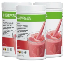 3X Herbalife Formula 1 Healthy Meal Nutritional Shake Wild Berry 750 g