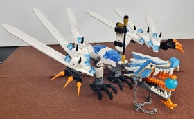 Lego Ninjago #2260 Ice Dragon Attack 2011 Complete with Minifigs & Manual Nice!
