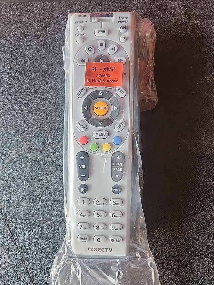 Direct TV Universal Remote Control RF-XMP RC66RX R,H/HR & Above OEM | eBay
