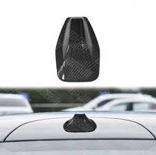 For 2024-26 BMW 5-Series G60 Real Carbon Fiber Shark Fin Roof Antenna Cover Trim