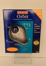 Mouse Trackball Vintage per PC e Mac USB Kensington 64226 *Sigillato*