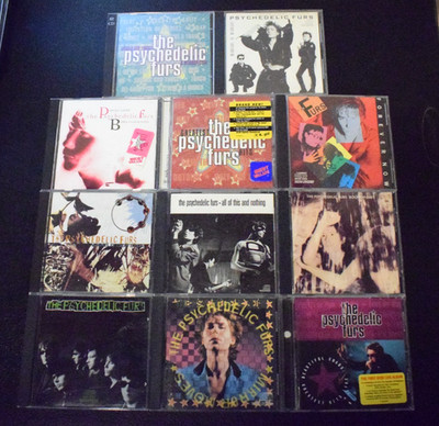 The Psychedelic Furs - 12 CD Lot - Very Good Condition